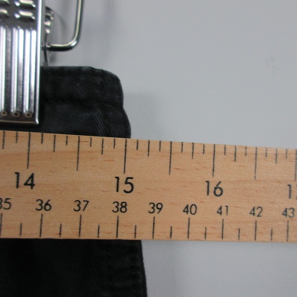 Brandy Melville Jemma Cargo Pants Women Black Baggy Parachute Preppy 636 - Picture 8 of 11